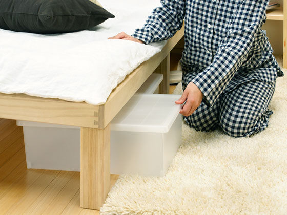 桐のすのこベッド【ダブルサイズ】｜北欧インテリア・家具の通販エア 