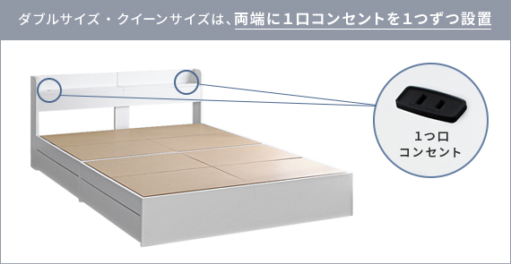 ベッドフレーム RUES(ルース) 引き出しタイプ フレーム単体販売 ベッドフレーム RUES(ルース) 引き出しタイプ フレーム単体販売