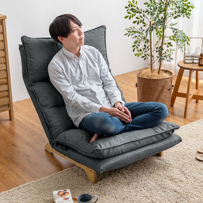 ダブルクッション座椅子 1人掛けタイプ 【公式】 エア・リゾーム インテリア・家具通販