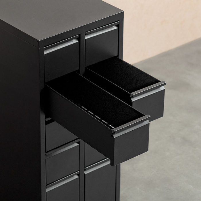 マロマロマロンガラスドロワーキャビネット　ドロワーコレクションケース マロマロマロンガラスドロワーキャビネット ドロワー