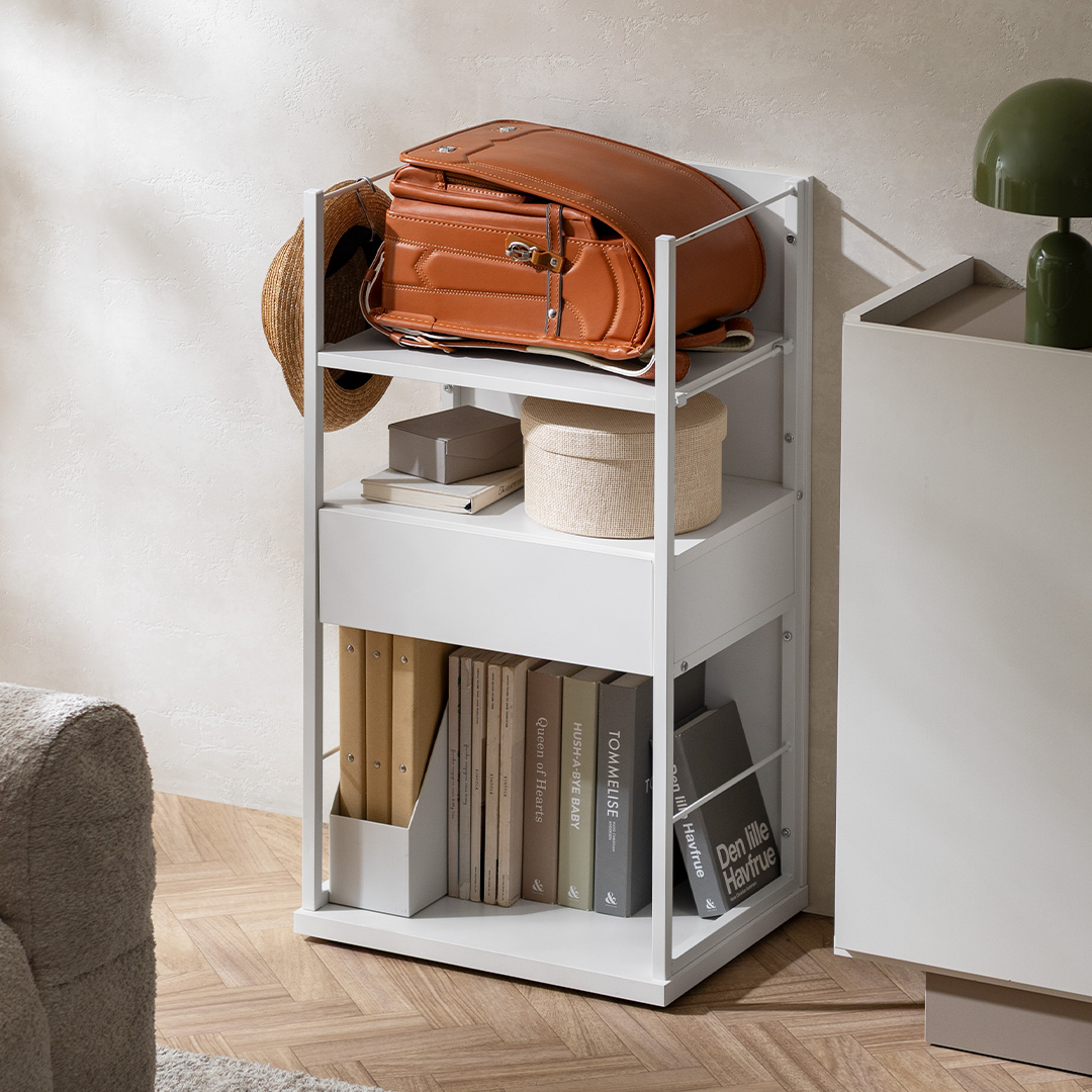 キャスター付きランドセルラック Cade(ケイド) 45cm幅タイプ | 家具