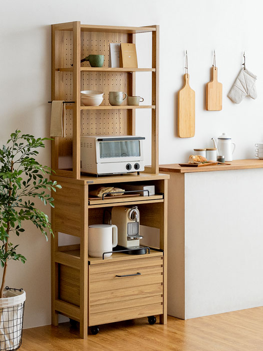 キッチンボード LAFIKA〔ラフィカ〕 扉収納タイプ | 家具