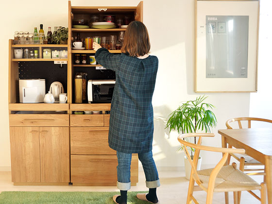 食器棚OCTA70キッチンボード｜北欧インテリア・家具の通販エア・リゾーム