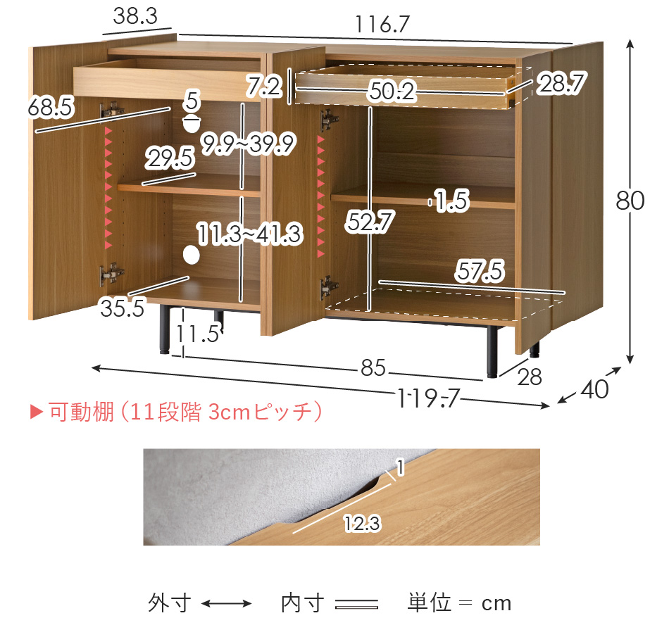 サイズ図