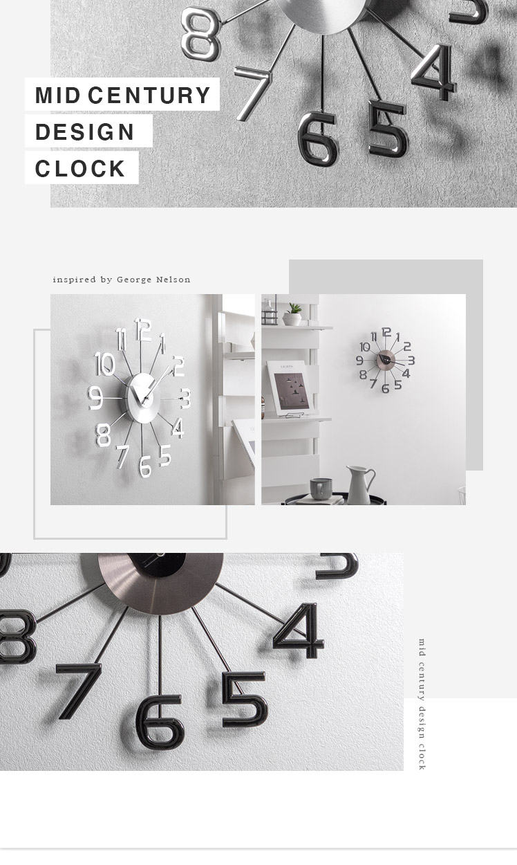 Ferris Wall Clock (フェリス・ウォール・クロック) | 家具 Ferris Wall Clock (フェリス・ウォール・クロック) | 家具
