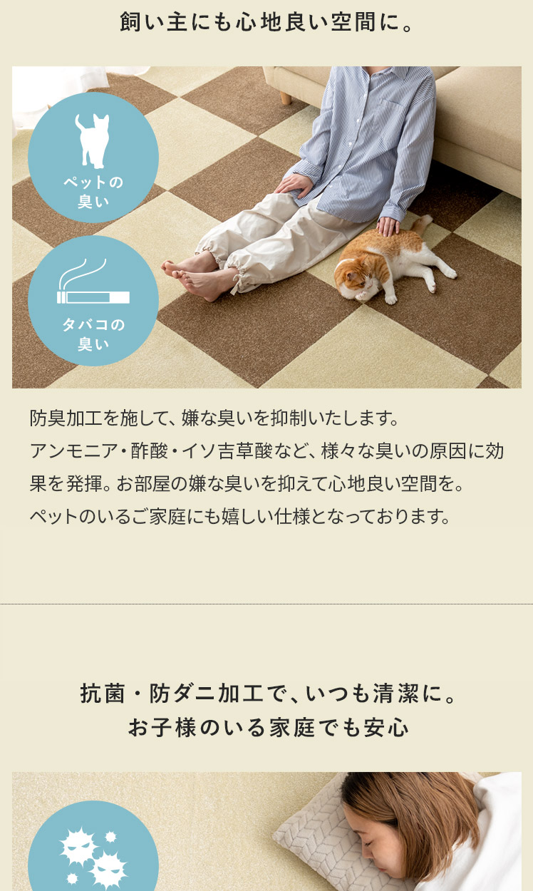 防音タイルカーペット「静床プレミア」48枚セット販売(50cm×50cm 防音タイルカーペット「静床プレミア」48枚セット販売(50cm×50cm