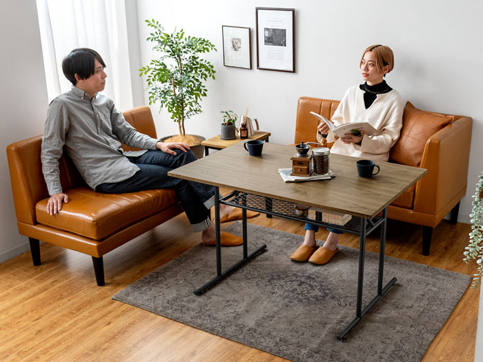 ダイニングソファ Lekka(レッカ) ソファ・テーブル3点セット｜北欧インテリア・家具の通販エア・リゾーム