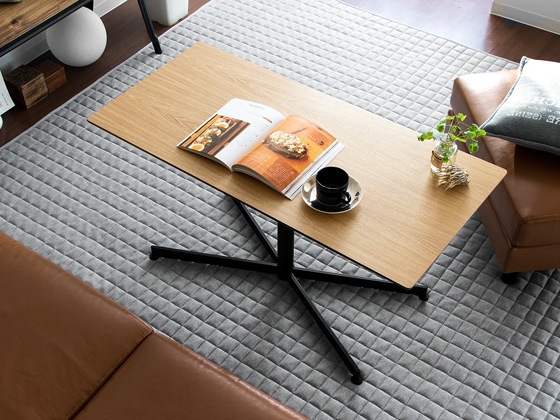 ウチカフェテーブルTRAVIE(トラヴィ)105×50×55cmサイズ | エアリゾーム