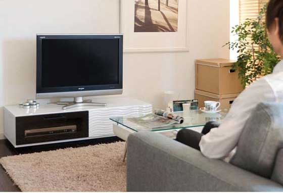 テレビボードSHULE 120 LOWBOARD ローテーブルテレビ台