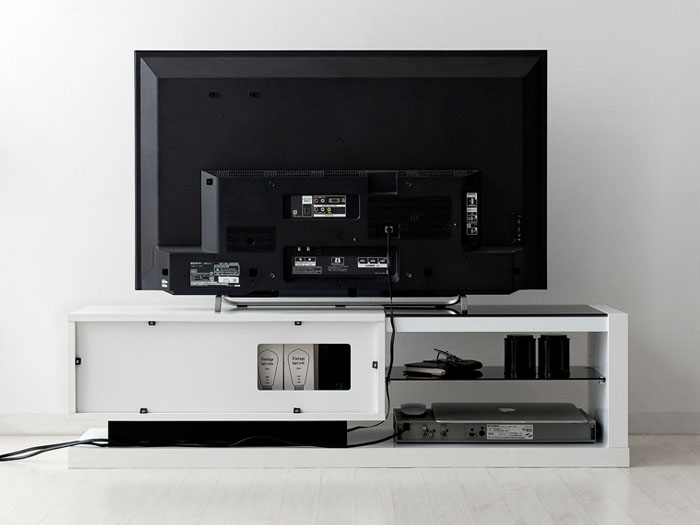 鏡面テレビボードchrome(クロム)120cm幅｜北欧インテリア・家具の通販エア・リゾーム