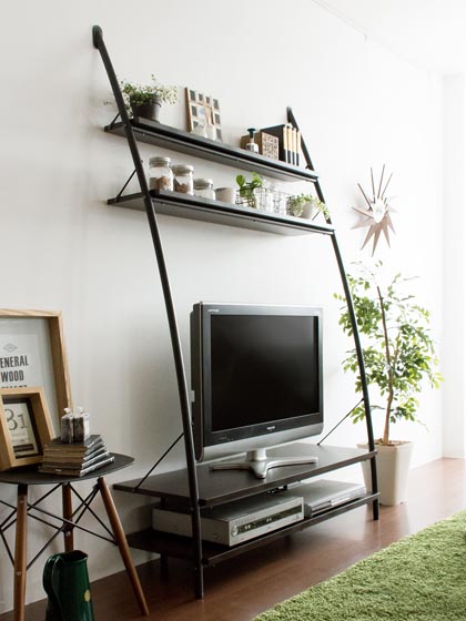 インダストリアル かっこいいTVボード テレビ台 - Suite home interior