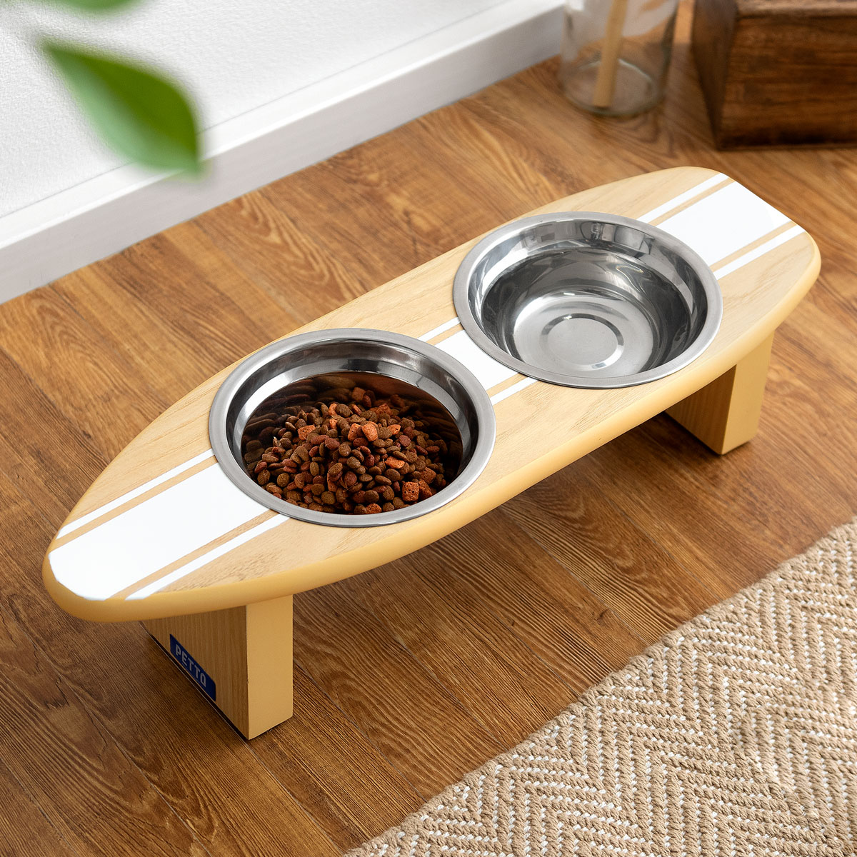 ペット用フードボウルスタンド SURFPLATE (サーフプレート)