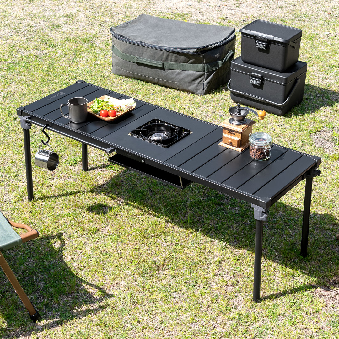 【新品】BBQグリル & テーブル 幅103cm！コンロ アウトドア キャンプ 新品】BBQグリル & テーブル 幅103cm！コンロ アウトドア