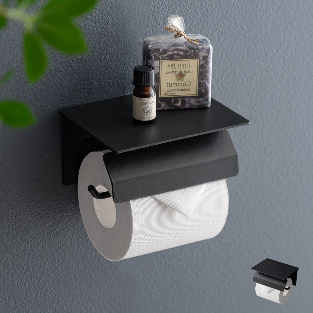 トイレットペーパーホルダー Charcoal(チャコール)シングルタイプ