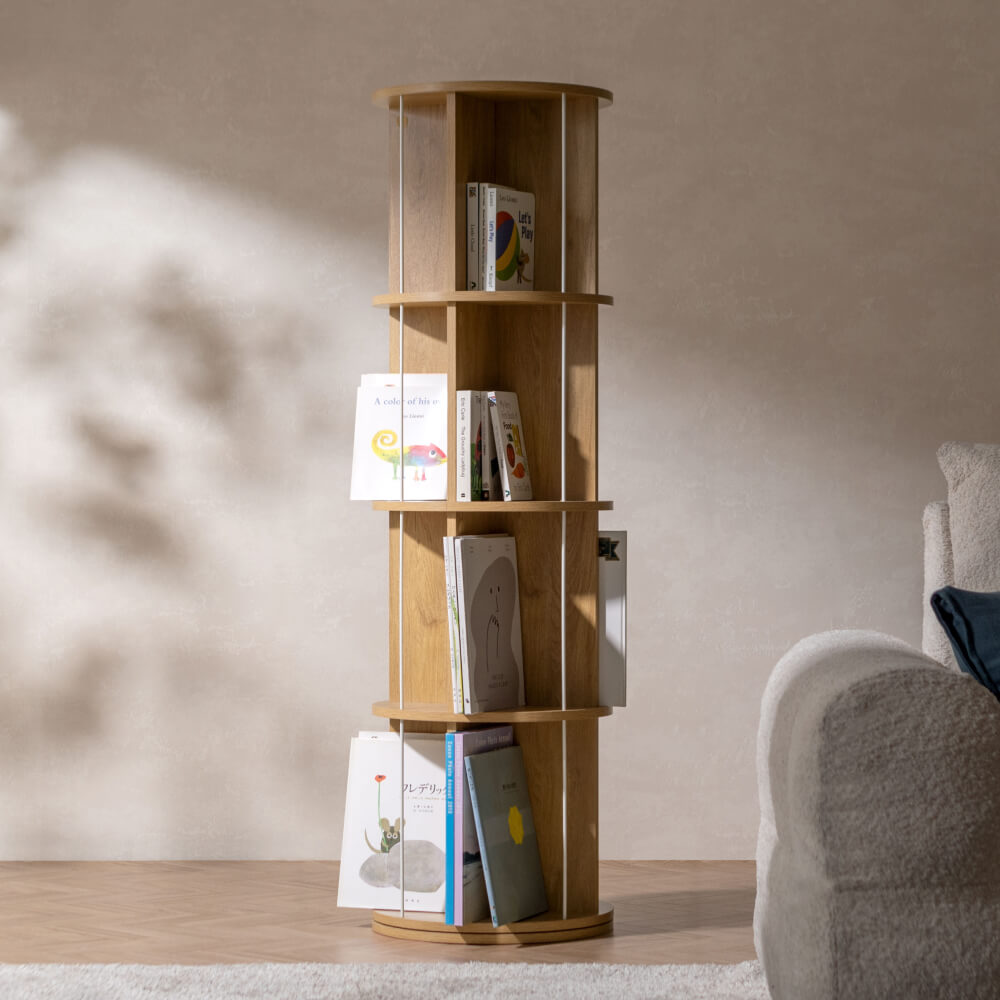 回転式本棚 Kurmie(クルミー)