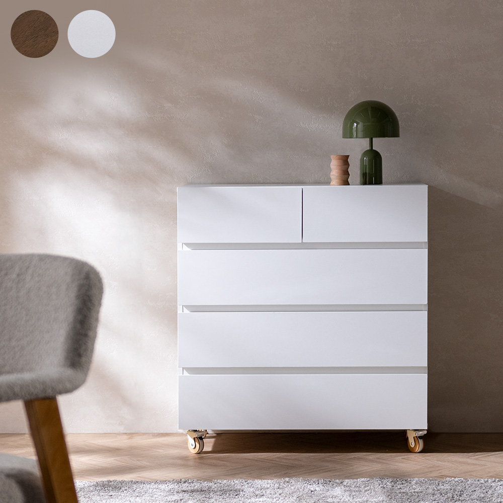 キャスター付き 大容量チェスト Elva(エルヴァ)