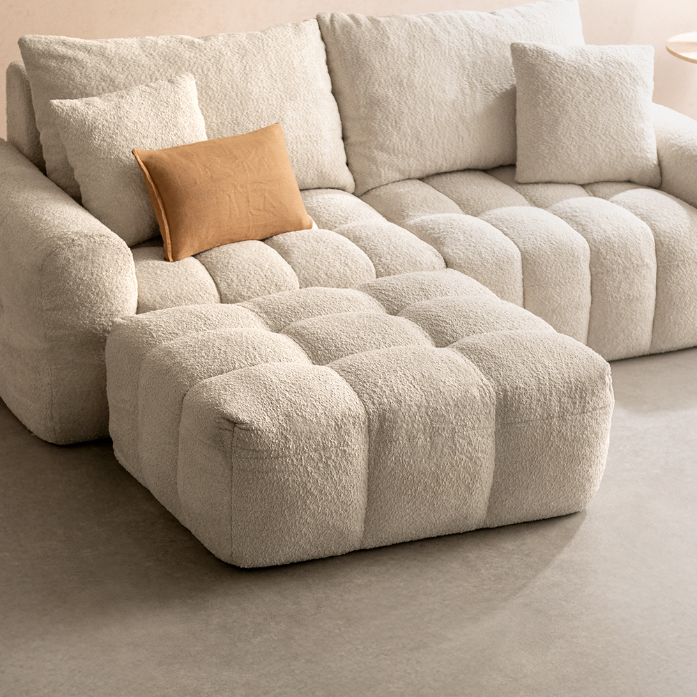 ブークレソファ Albi(アルビー)オットマン