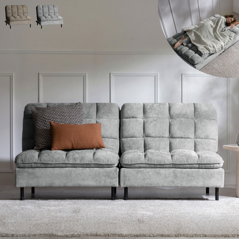 ユニットソファベッド mofulay(モフレイ)2Pセット