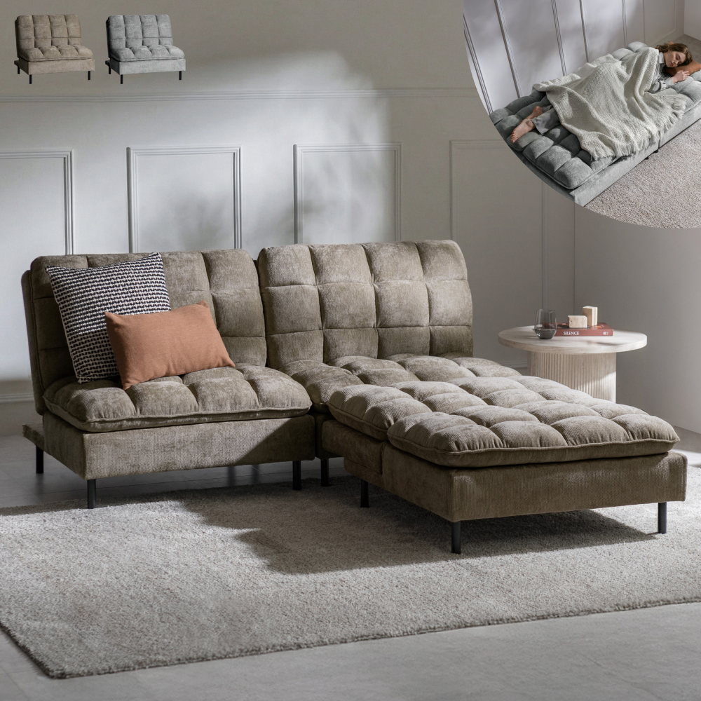 ユニットソファベッド mofulay(モフレイ)3Pセット