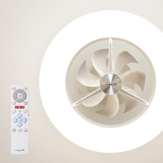 GA][V[Ot@ LED 4000lm ^  F ʒ Rt 8 6 ȃGl ߓd LED^V[OT[L[^[4f-ceiling-fan