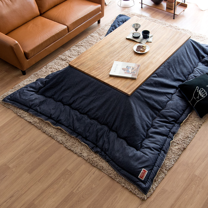 デニムこたつ掛け布団 Buransye(ブランシェ)薄掛けタイプ 長方形:190×240cm