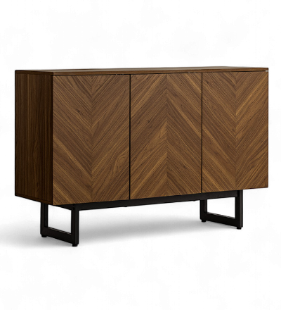 ヘリンボーン柄キャビネット <br>Calme