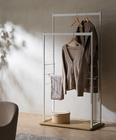 デザイン性が高い人気のハンガーラック。家具・インテリア通販