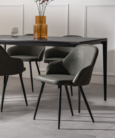 肘付き ダイニングチェア｜家具・インテリア通販