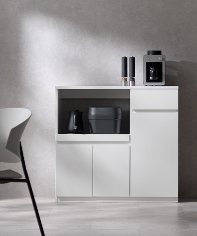 再入荷セール！【新品】カウンターテーブル ホワイト キッチンカウンター kagunomori_skc-056