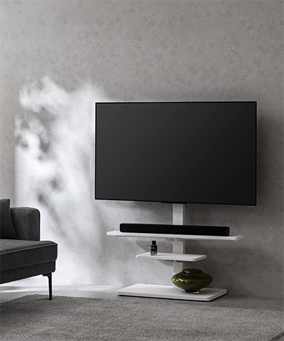 壁寄せテレビスタンド <br>ELNO サウンドバー対応タイプ