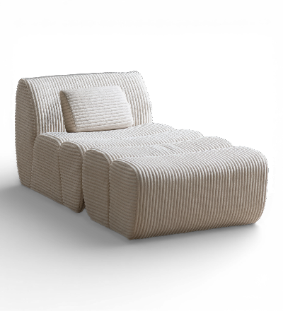 コーデュロイ生地のマシュマロソファ Mallow（マロウ）