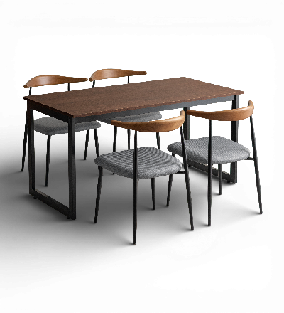 ダイニングテーブル Velde（ヴェルデ）・ダイニングチェア MORA（モーラ）5点セット