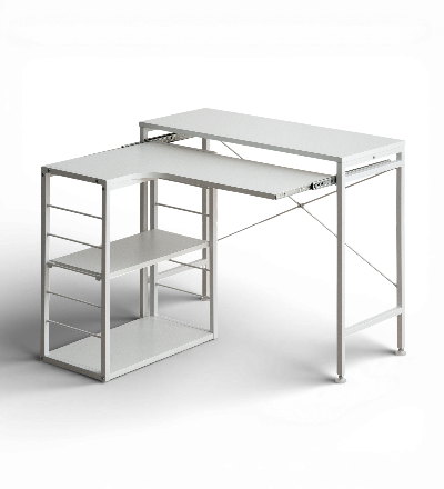 伸縮できるL字<br>PCデスク <br>SWAY