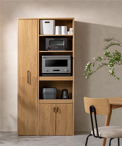 パントリー付きキッチン収納 <br>LIGNO