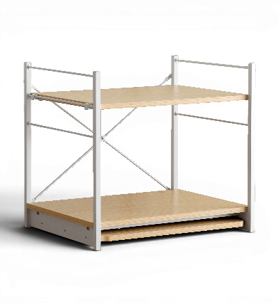 スライドトレー付レンジラック Linera（リネラ）