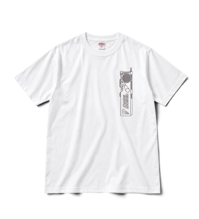 コラボTシャツ HIDEOUT SUPPLY T-SHIRTS TRANSCEIVER