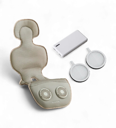 ALTINOR　Wファン搭載ベビーシート　ベビーシート本体・フィルター・バッテリーセット