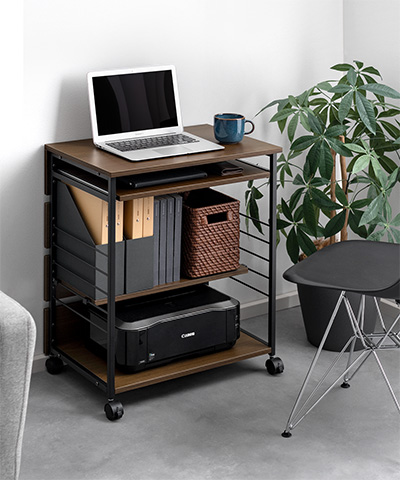 人気のデスクワゴンでお部屋のアクセントに。家具・インテリア通販