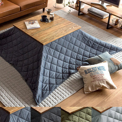 カラバリ豊富でおしゃれなこたつ布団はこちら。家具・インテリア通販