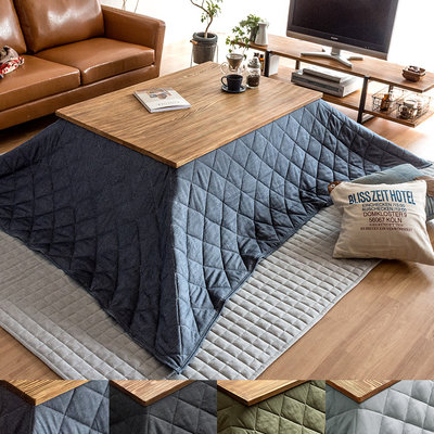 こたつ布団 厚手 厚掛け布団 長方形 205×245cm シフォン おしゃれ