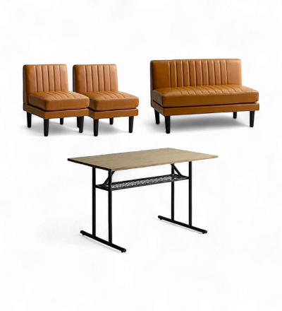 おしゃれで厳選された4人用ダイニングテーブル5点セット。家具