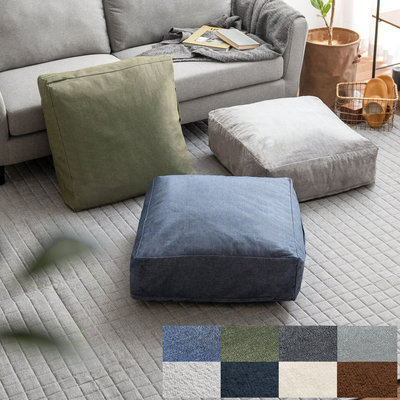 クッションになる布団収納カバー Deco(デコ) スクエアタイプ