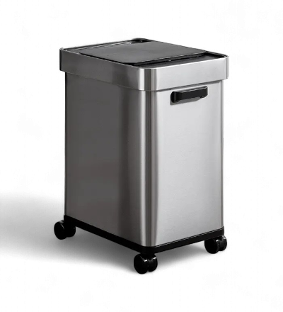 オゾン消臭機能&キャスター付き自動開閉ダストボックス 50L Schonbox(シューンボックス)