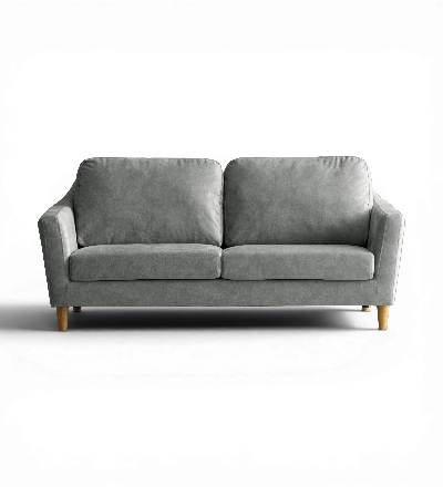 2.5Pデザインソファ LAURU（ラウル）ペット対応生地/ブークレ生地タイプ追加