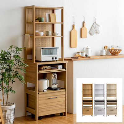 【ユウギリ】食器棚 キッチンボード 食器棚 キッチン収納 【セイル 120】 幅115cm