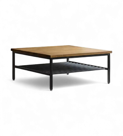 ヴィンテージウッドテーブル Lewis(ルイス) 正方形タイプ 80cm