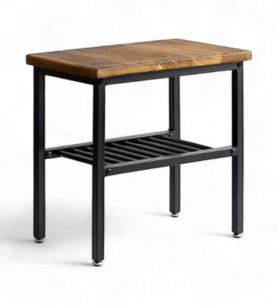 ヴィンテージウッドサイドテーブル Lewis(ルイス)