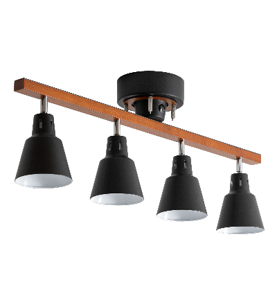 4灯シーリングライト manis〔マニス〕　リモコンタイプ