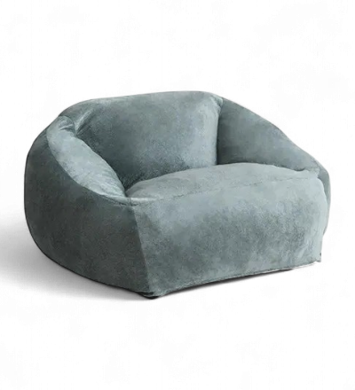 1人掛け クッションソファ 極厚まんまる座面 フロアソファ <br>Mia