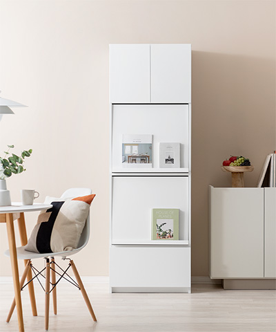 ⭐︎シュリ⭐︎ホワイト 食器棚 収納力抜群 71+rf9MuVfL._AC_UF350,